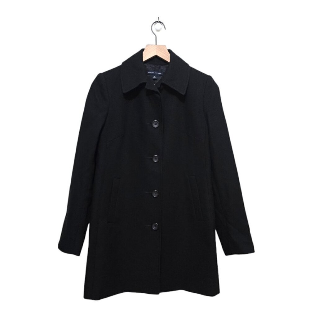 Banana Republic Black Trench Coat